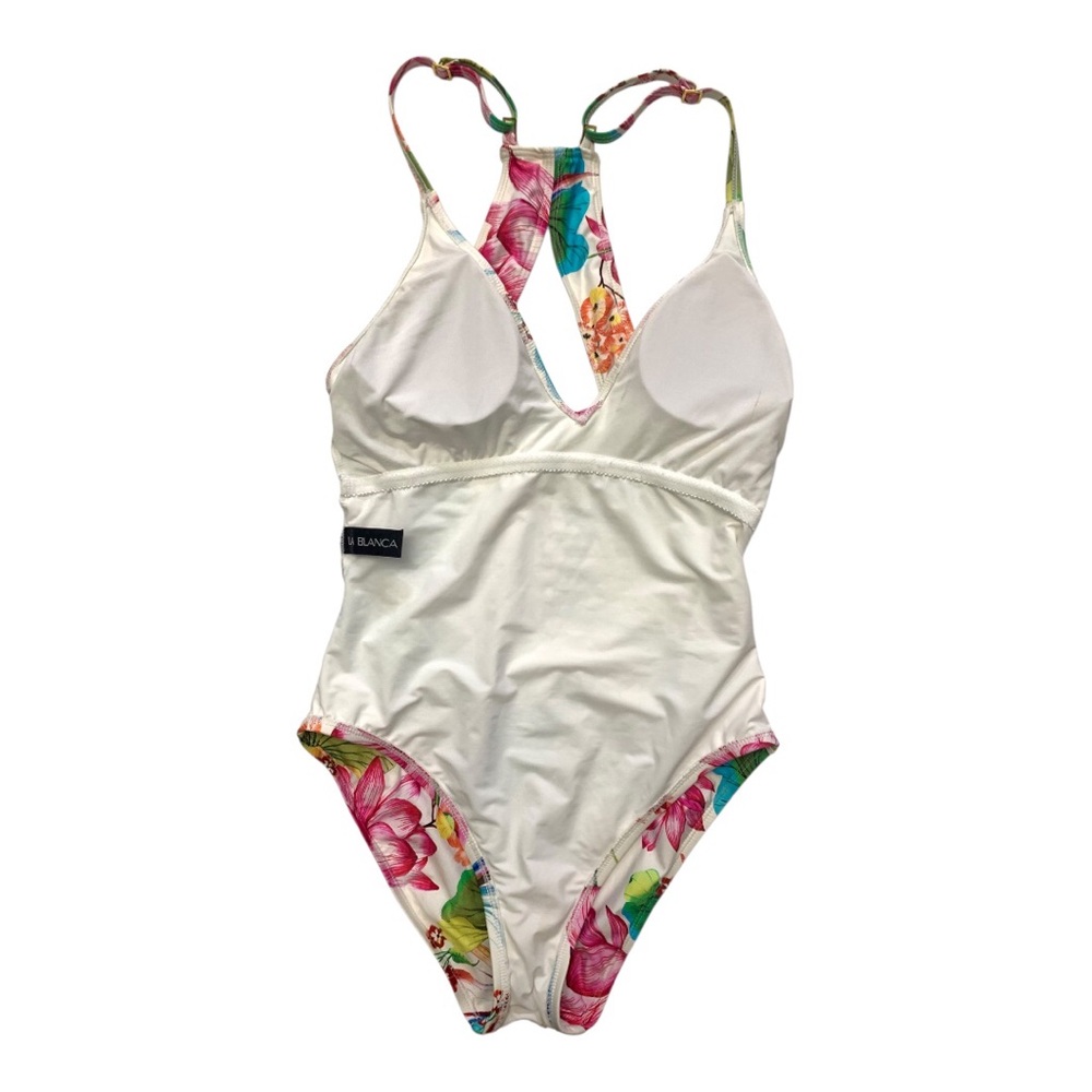 La Blanca Bora Bora Lingerie One-Piece Swimsuit - Picture 4 of 10